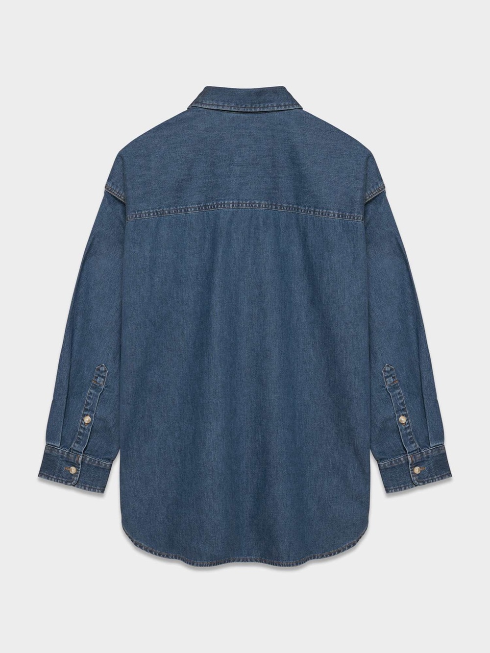 Denim Forum The '80s Comfy Denim Shirt Medium - Picture 3 of 3